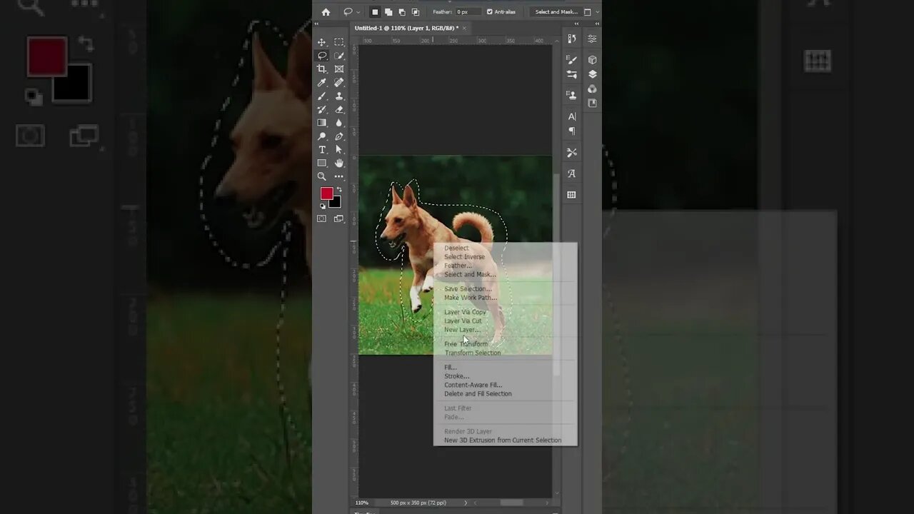 How to a any subject remove in Photoshop |#trendingshortfffff #shorts #photoshopshort #ytshorts
