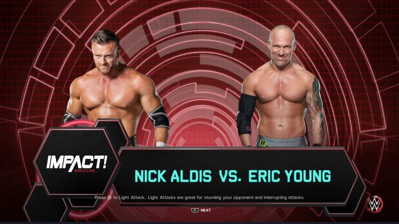 Impact Wrestling Nick Aldis vs Eric Young