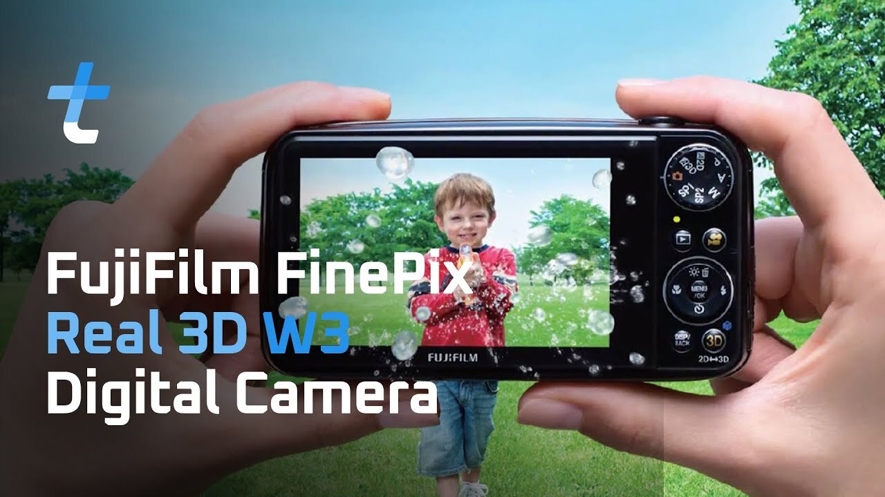 FUJIFILM FINEPIX REAL 3D W3 DIGITAL CAMERA WITH 3.5-INCH LCD