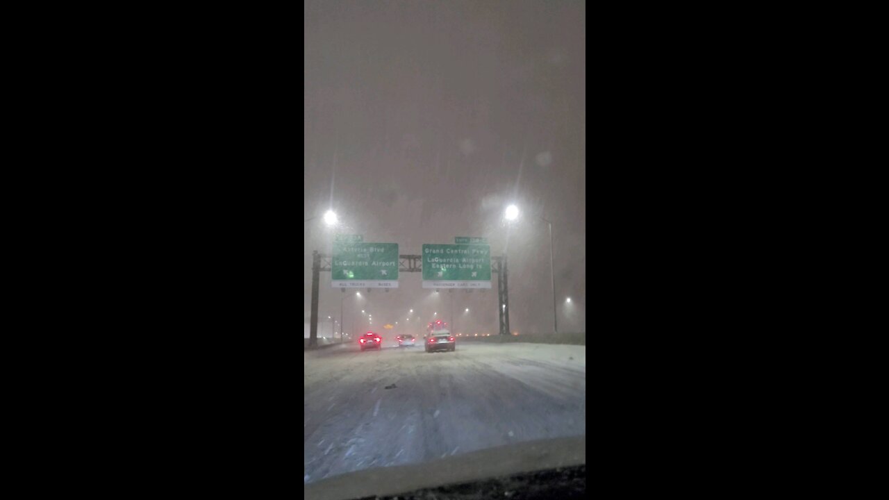 Driving in the Nor'Easter