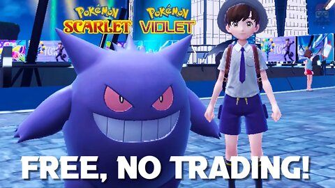 How To Get A FREE Gengar WITHOUT Trading in Pokemon Scarlet & Violet