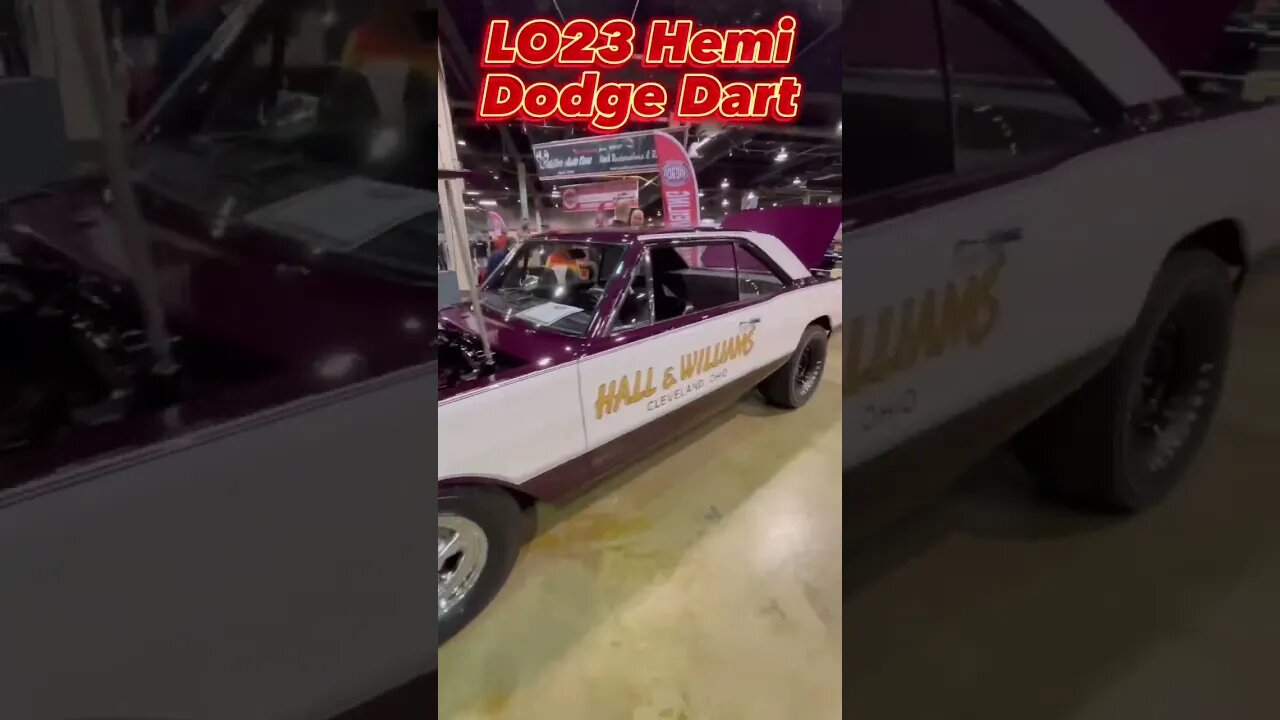 RARE!!!!!! 1968 LO23 426 Hemi Dodge Dart Super Stock! #shorts