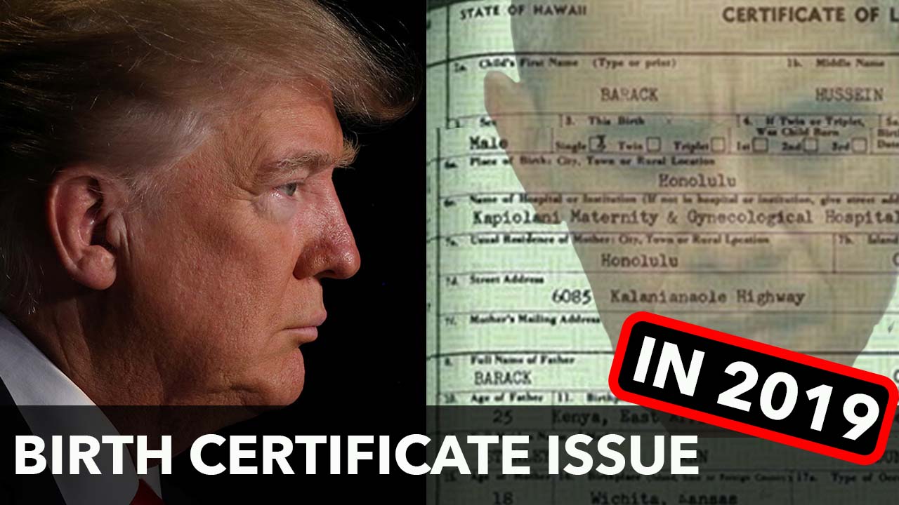 Trump forgets Birth Certificate… said no JUAN ever! Answer Juan’s question at the end of video!