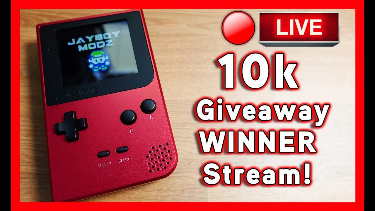 Announcing the 10k Giveaway winner live!!