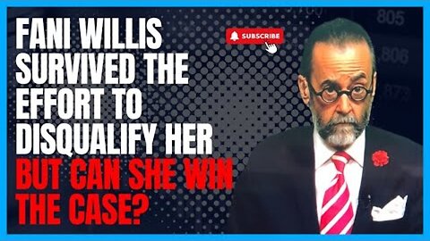 FANI WILLIS SURVIVED THE EFFORT TO DQ HER BUT CAN SHE ACTUALLY CONVICT TRUMP?