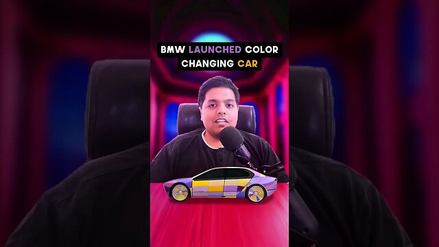 World's First Color Changing Car By BMW 😱