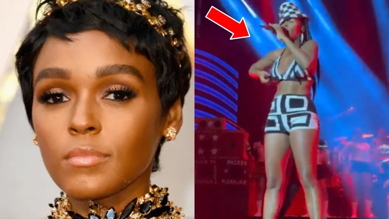 Singer Janelle Monae FLASHED Her T*ts On Stage Weeks After Album FLOPPED