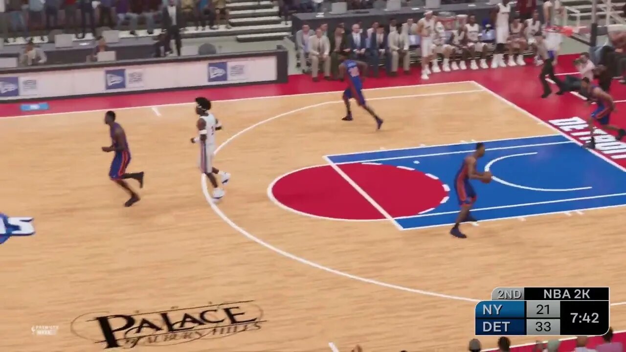 Big Ben Brought Lob City to the Motor City! / MyNBA Slider Testing #NBA2K23 #KobeEra #Shorts