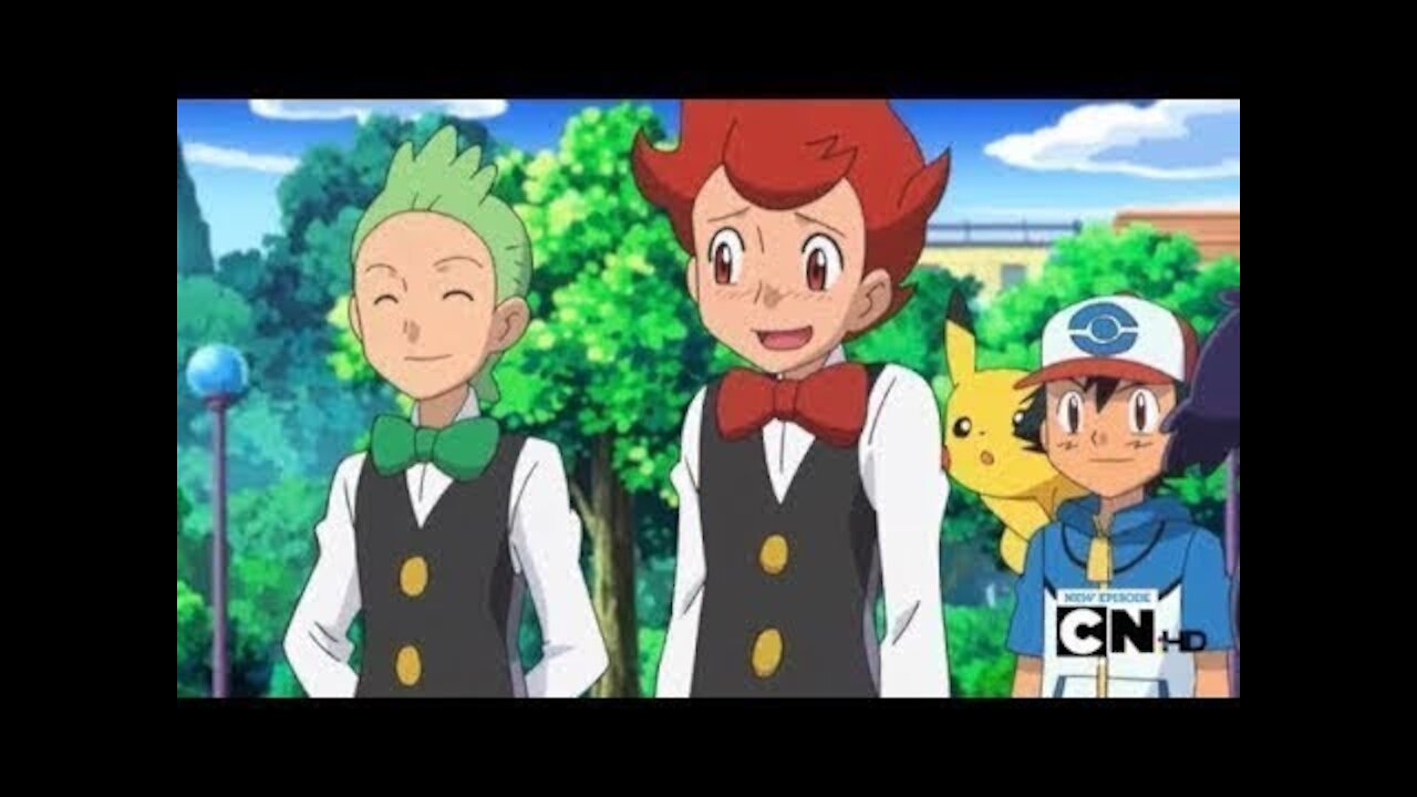 Pokemon Best Wishes “They sound exactly like Cilan and Chili!”