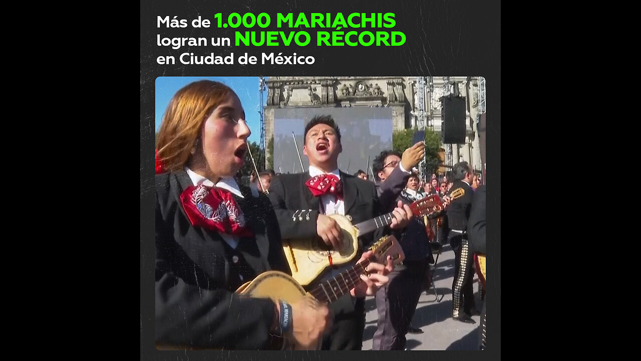 🎸Mil voces, un solo corazón: el récord mundial de los mariachis