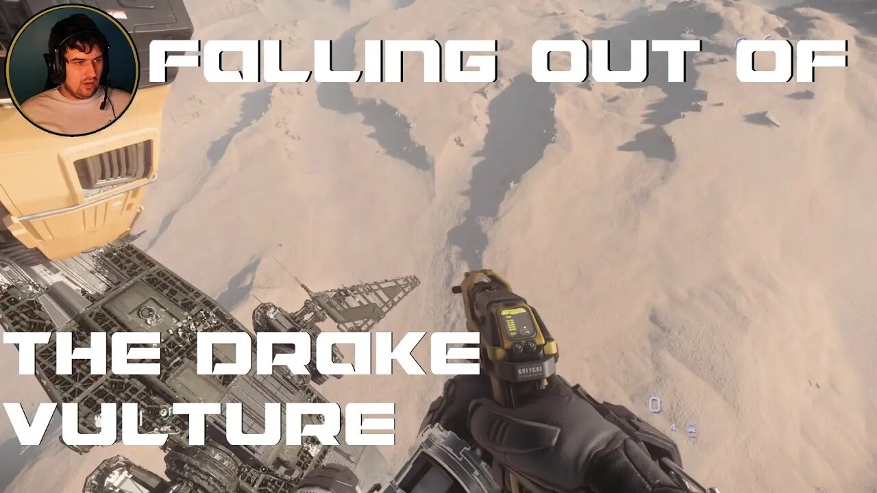 Falling out of the Vulture - Star Citizen Gameplay