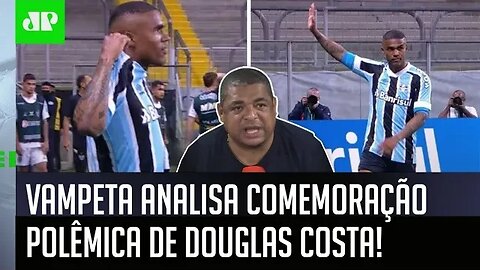 "O Douglas Costa MOSTROU que..." Vampeta analisa COMEMORAÇÃO POLÊMICA no jogo da QUEDA do Grêmio!