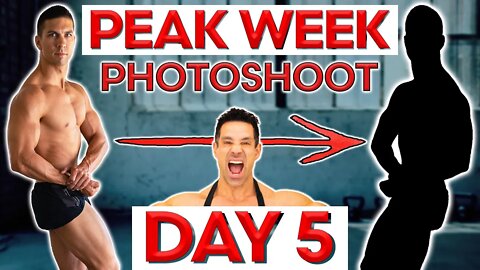 PEAK WEEK Diet & Training Plan DAY 5/5 – Trying @Greg Doucette Peak Week for a Photo Shoot 📸