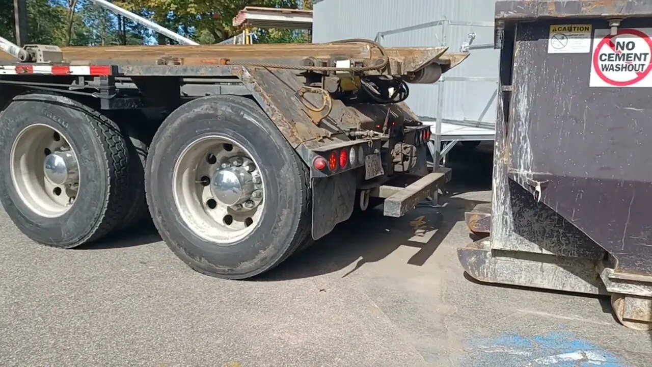 operating a roll-off is not easy