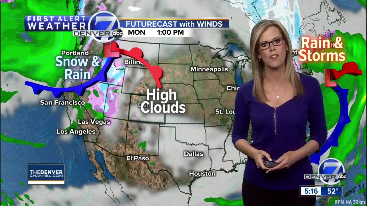 Warm temperatures stick around Denver the next few days