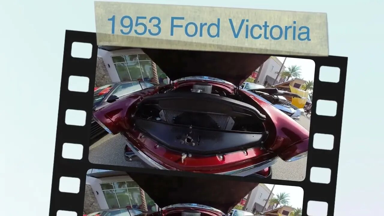 1953 Ford Crestline Victoria - Kissimmee, Florida #ford #carshow #classiccars #insta360