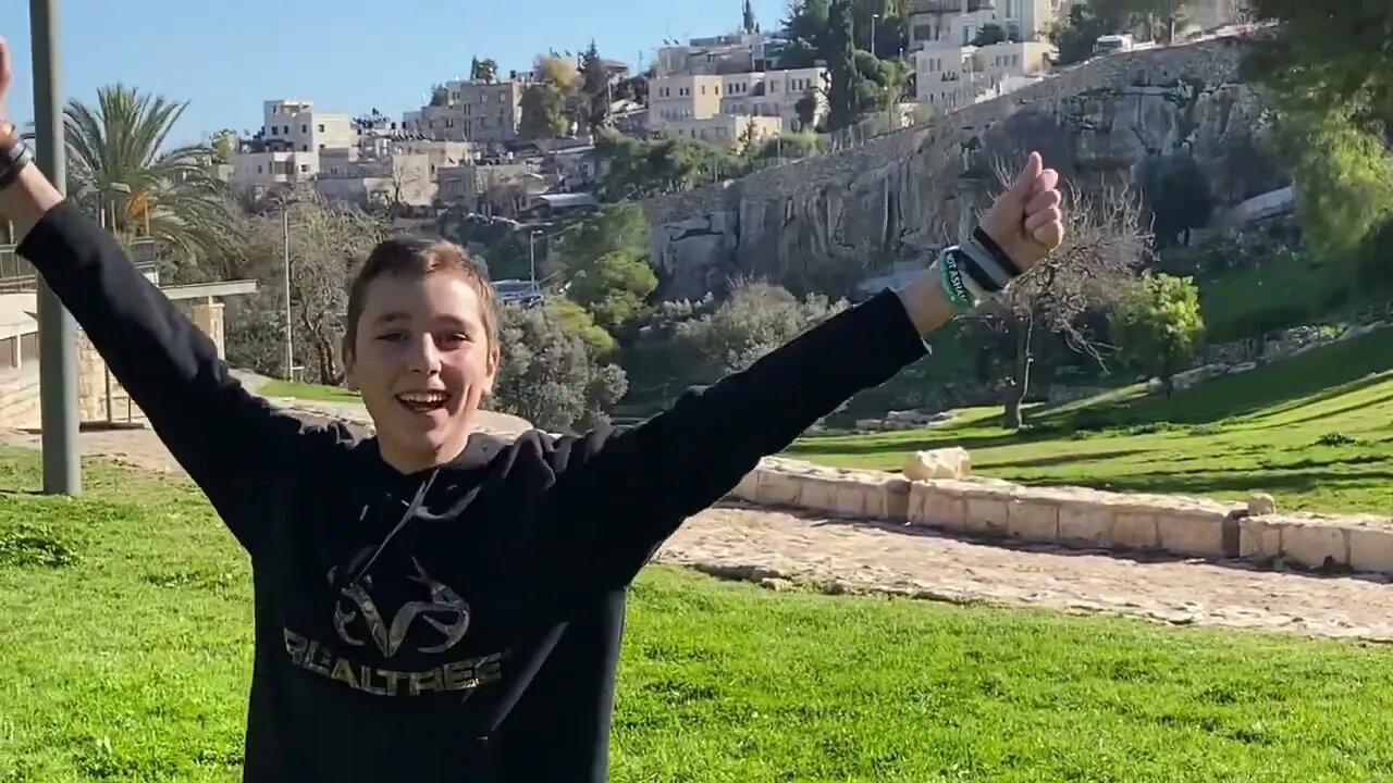 Disc Golfing In H-LL (2) #discgolf #jerusalem #vlog