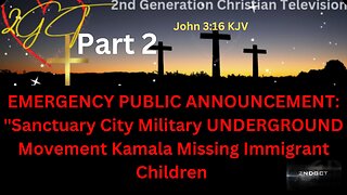 Part 2 EMERGENCY PUBLIC ANNOUNCEMENT: "Sanctuary City Military UNDERGROUND Deep State War III