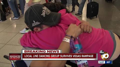 Line dancing group survives massacre