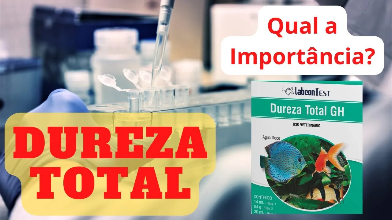 🔴 Teste de GH (Dureza Total) da Labcon - Aquário de Água Doce