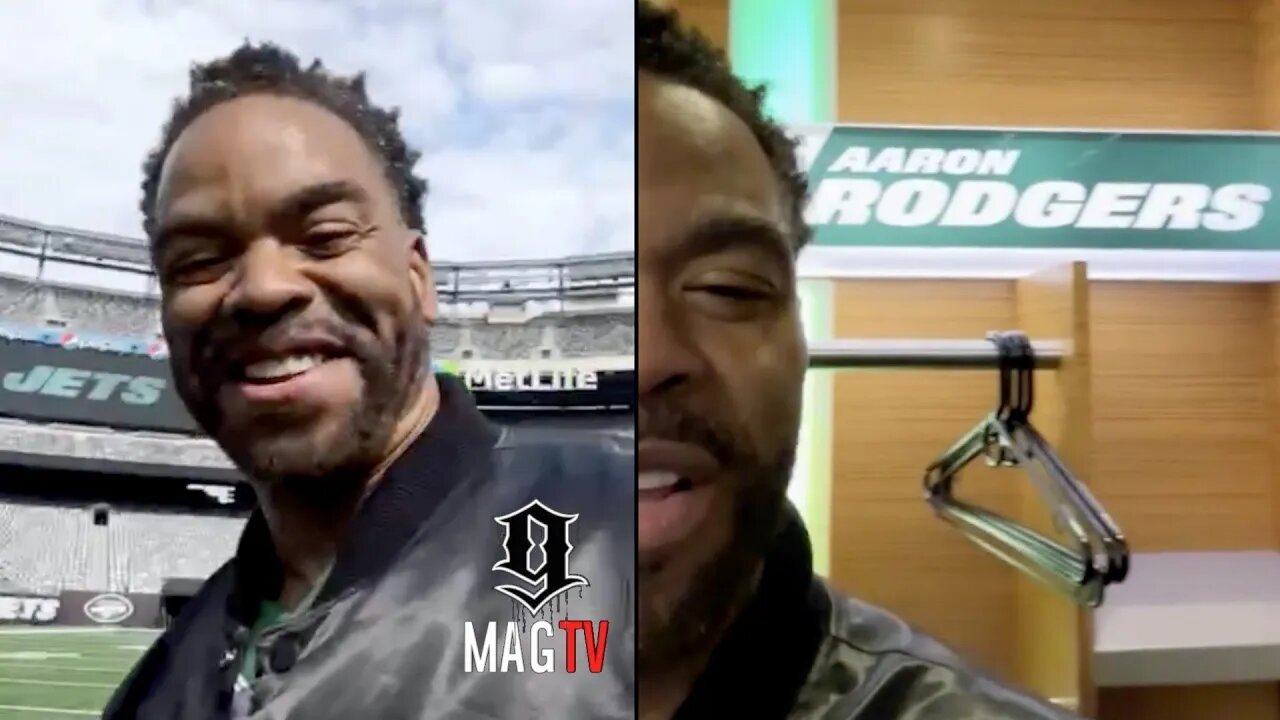 Method Man Tours Aaron Rodgers Locker During Visit To Jets Stadium! 🏈