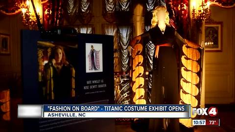 Titanic Costume Exhibit Opens