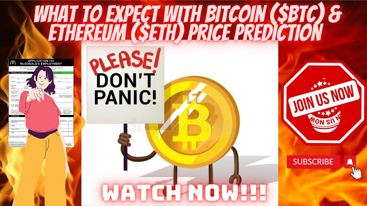 Is The Dump Over For Bitcoin (BTC) & Ethereum ($ETH) ??? Watch Now To Find Out!!! Price Predictions!