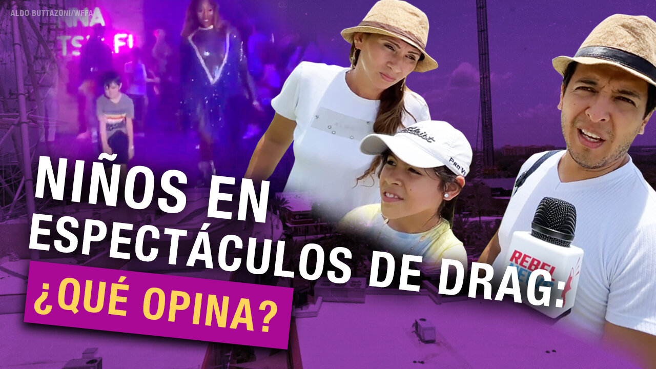 ¿Está bien que los niños vayan a espectáculos de drag? Los lugareños y turistas de Orlando responden