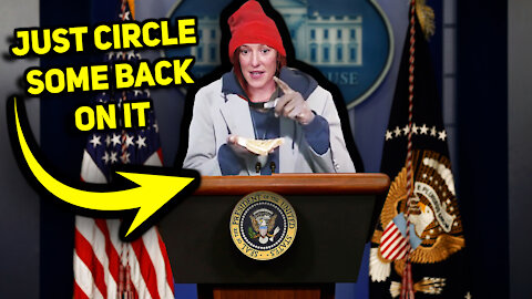 Jen Psaki Dodges Questions & Lies About Trump