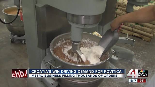 Croatia's World Cup success spiking business at KC's Strawberry Hill Povitica