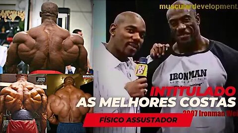 DE LONGE AS MELHORES COSTAS DO BODYBUILDING