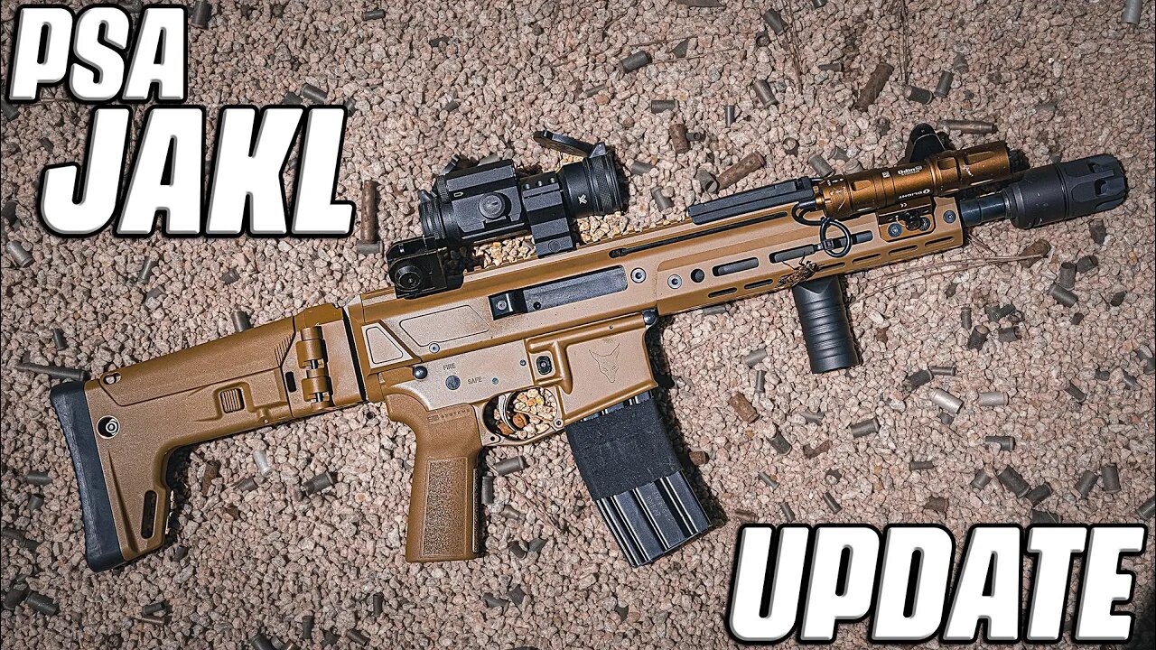 Palmetto State Armoy JAKL 10.5 in 5.56 | The SCAR ACR at Home 1000+ Round Review