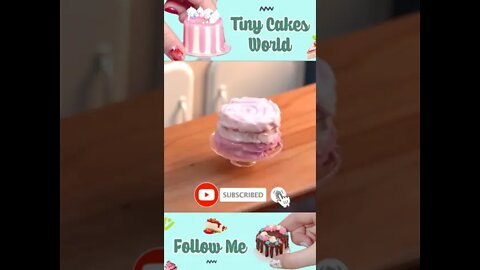 Miniature BLACKPINK CAKE On The Ground #Shorts #TinyCakesWorld #miniaturecake