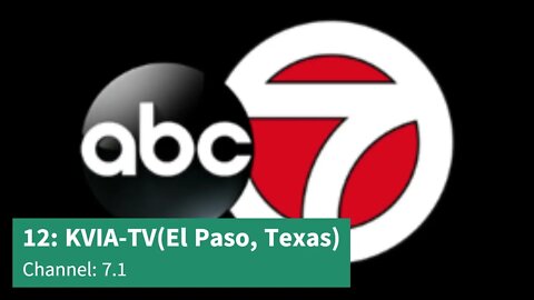 Top 18 ABC Affiliates That Are Branded as “ABC 7”