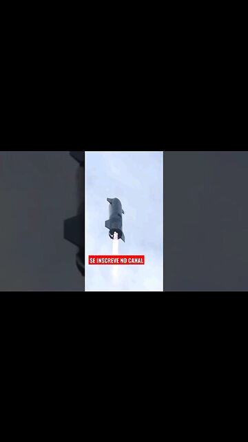 🚀 Vôo do foguetão starship, lindo de se ver, Confira🚀
