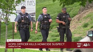 KCPD officer shoots, kills homicide suspect near 400 block of Maple Boulevard