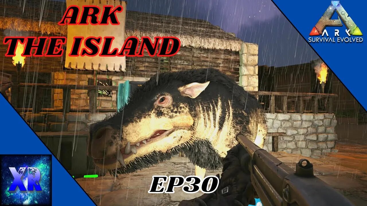 Healing pig tame and we had an accident! - Ark The Island [E30]