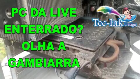 Fiz Aquela Gambiarra Nervosa Na GTX 960 | Olha O Estado Deplorável Do PC Da LIVE Do Canal @red gamer