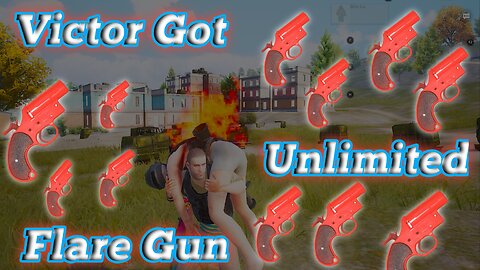 PUBG MOBILE UNLIMITED FLARE GUN TRICK GOT BY Victor Boss💛😍