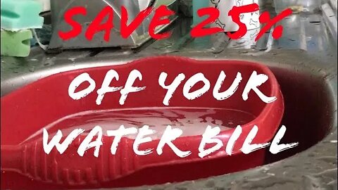 This is How I Saved 25% OFF My Water Bill...