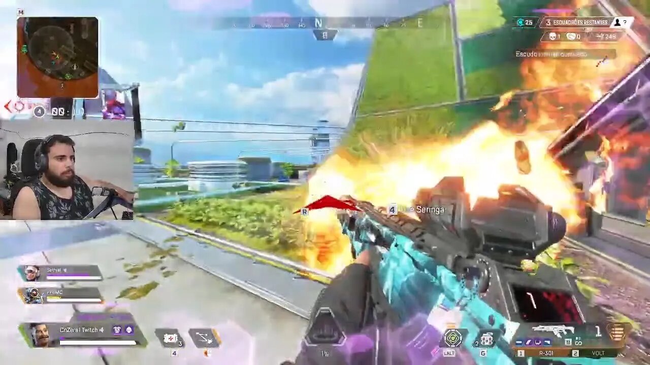 Mais uma VITÓRIA pra conta! - Fuze Win, Apex Legends Gameplay Season 15
