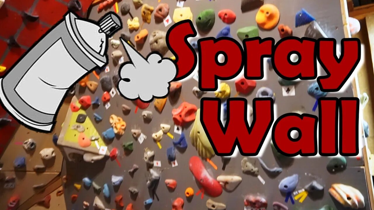 Setting up a SPRAY WALL - The Home Climbing Wall Way