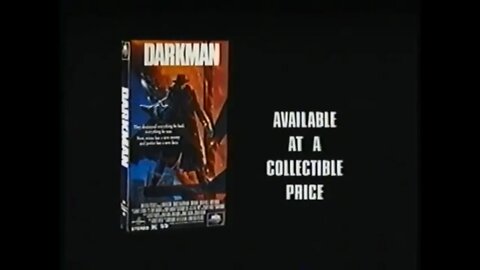 DARKMAN (1990) VHS Promo [#VHSRIP #darkman #darkmanVHS]
