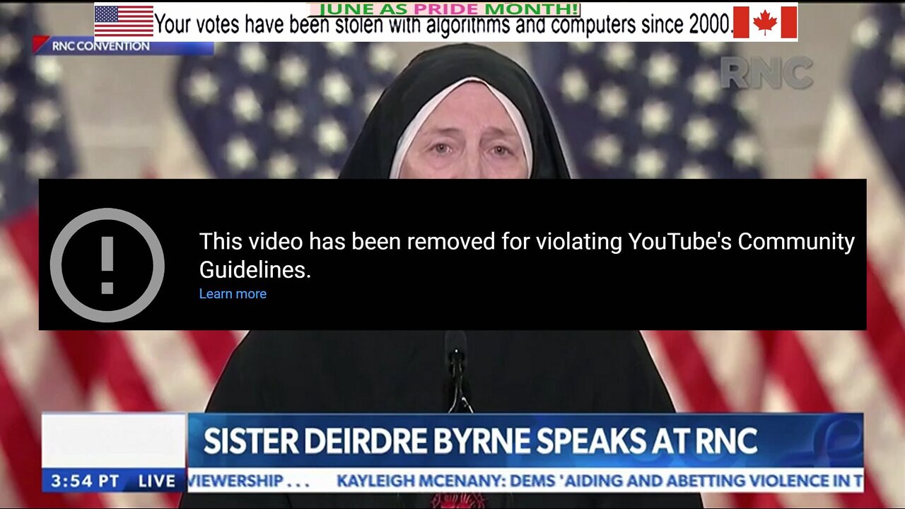 Sister Deirdre Byrne's full remarks at the GOP Convention