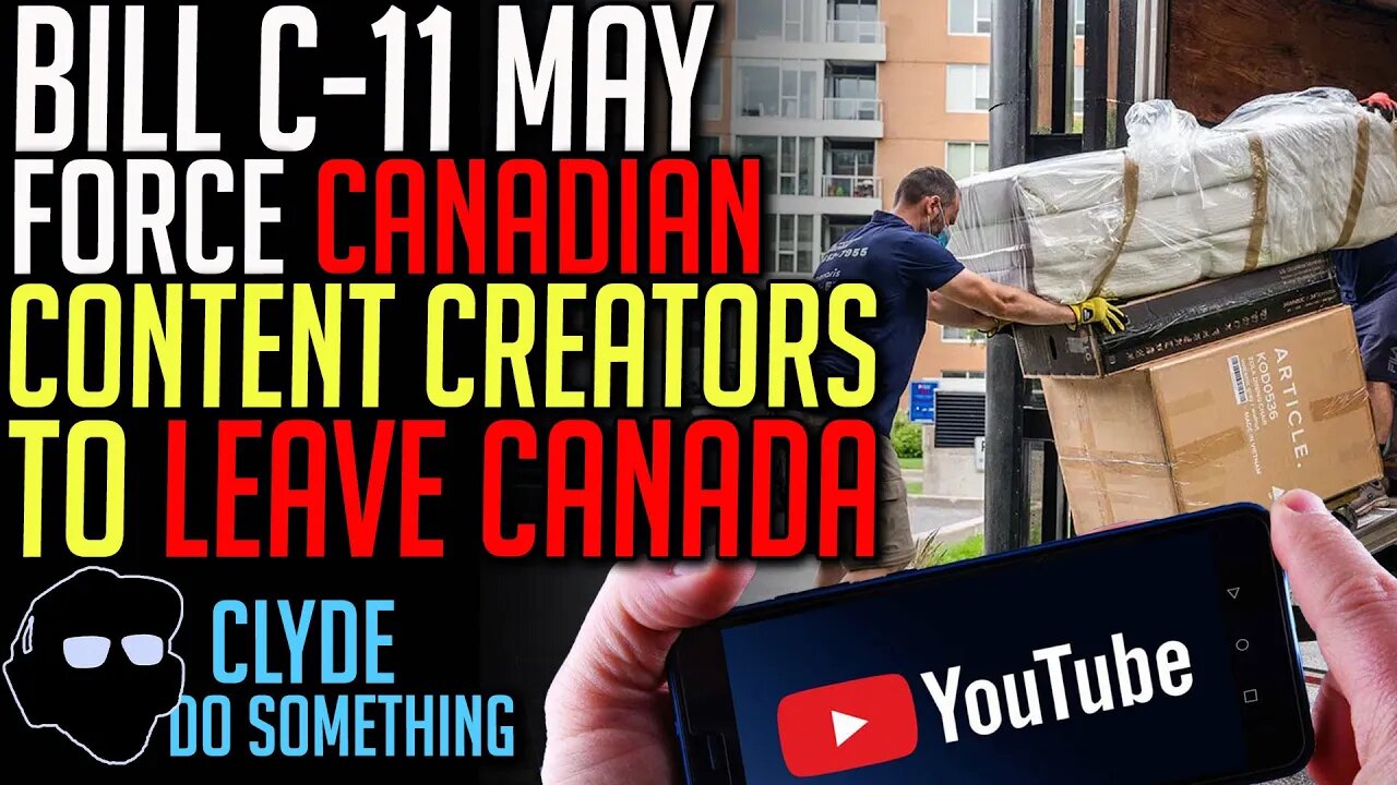 Canadian Censorship Bill C-11 Growing Opposition - Will Hurt Creators Not Help