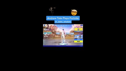 Andrew Tate Plays Fortnite