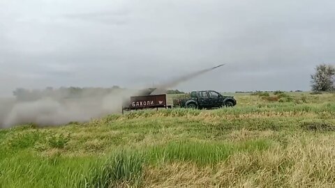 An interesting technical vehicle employed by Ukrainian forces