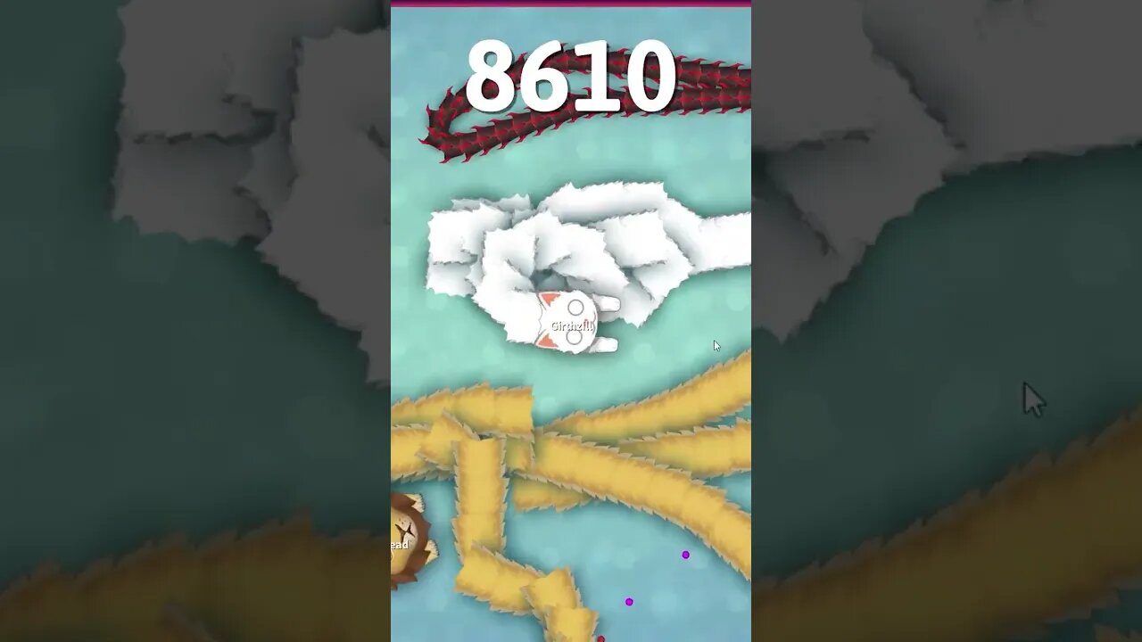 Epic kills #3 snake.io #shorts