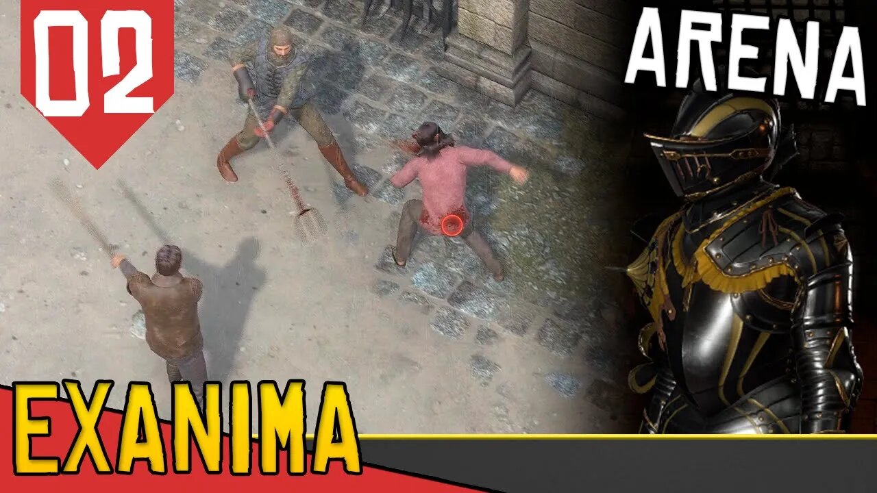 2x1 Com o Verdadeiro PODER DA FAZENDA - Exanima Arena #02 [Gameplay Português PT-BR]