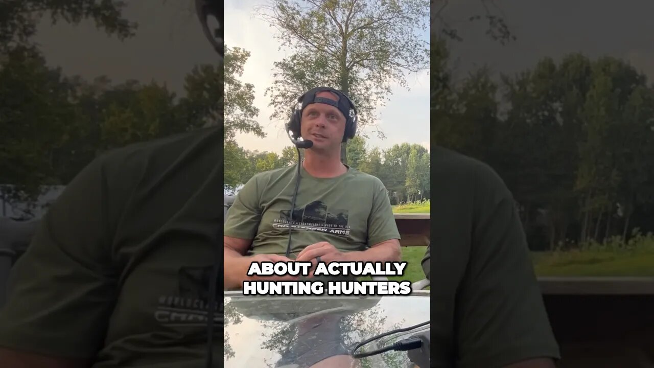 Hunt the hunters? Check out the full episode wherever you listen to podcasts #deerhunting
